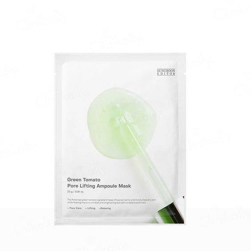 Sungboon Editor Green Tomato Pore Lifting Ampoule Mask