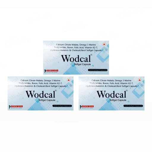 Wodcal Softgel Capsule