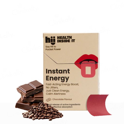 HII Health Inside It Instant Energy Oral Strip - Chocolate Flavour