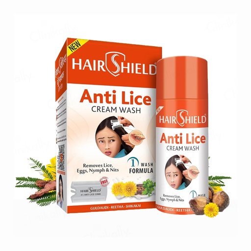 Hairshield Anti Lice Hair & Scalp Cream Wash