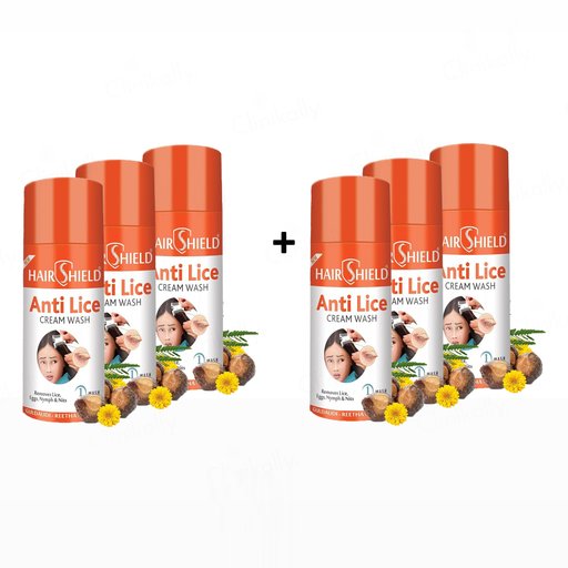 Hairshield Anti Lice Hair & Scalp Cream Wash