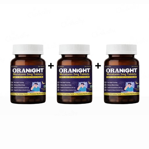 Oranight Melatonin 5mg Chewable Tablet