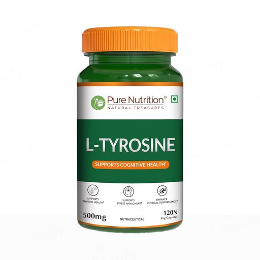 Pure Nutrition L-Tyrosine 500mg Veg Capsule