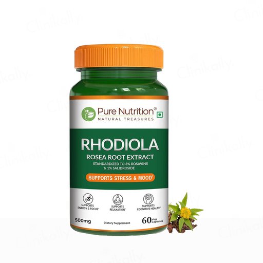 Pure Nutrition Rhodiola Rosea Root Extract Veg Capsule