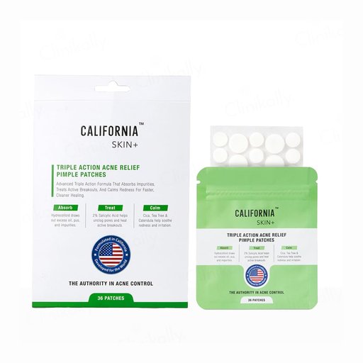 California Skin+ Triple Action Acne Relief Pimple Patches