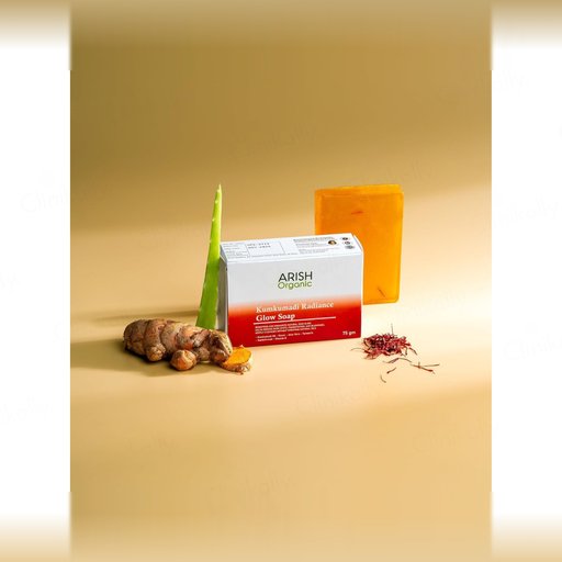 Buy Arish Organic Kumkumadi Radiance Glow Soap Online at Best Price