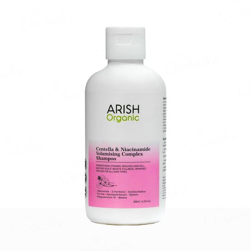 Arish Organic Centella & Niacinamide Volumising Complex Shampoo