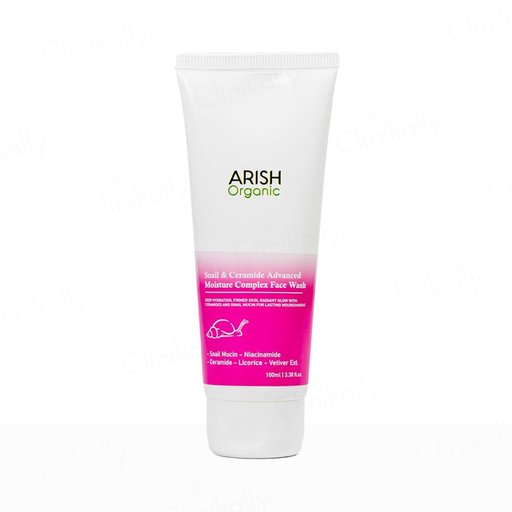 Arish Organic Snail & Ceramide Advanced Moisture Complex Face Wash