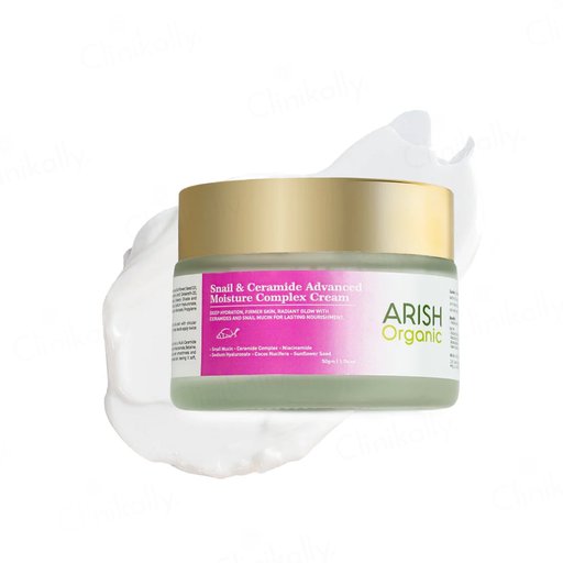 Arish Organic Snail & Ceramide Advanced Moisture Complex Cream