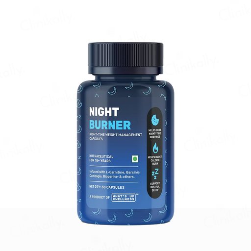 What's Up Wellness Night Burner Nutraceutical Capsule
