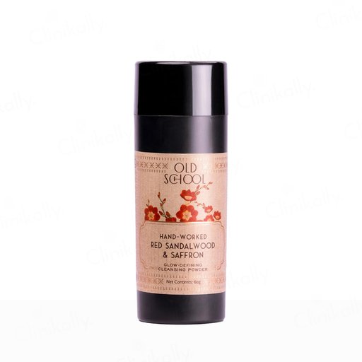 Old School Hand-Worked Red Sandalwood & Saffron Glow-Defining Cleansing Powder