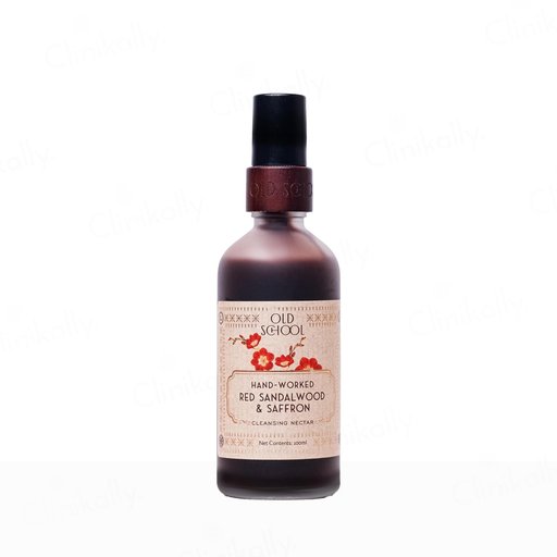 Old School Hand-Worked Red Sandalwood & Saffron Cleansing Nectar