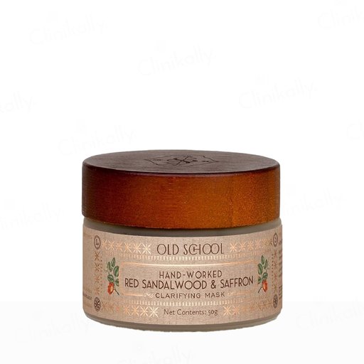 Old School Hand-Worked Red Sandalwood & Saffron Clarifying Mask