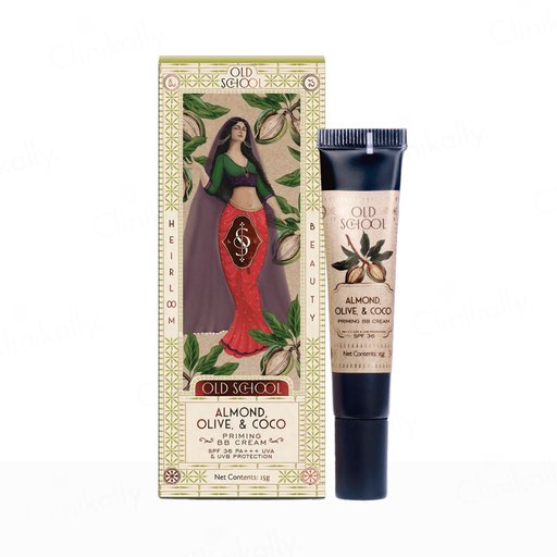 Old School Almond, Olive & Coco Priming BB Cream SPF 36 PA+++