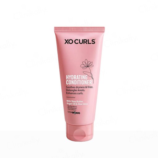 Xo Curls Hydrating Conditioner With Shea Butter, Argan Oil & Aloevera