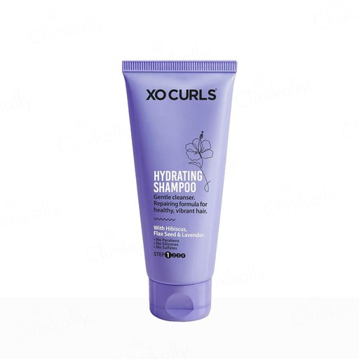 Xo Curls Hydrating Shampoo With Hibiscus, Flax Seed & Lavender
