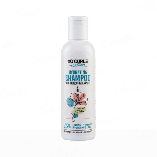 Xo Curls Hydrating Shampoo With Hibiscus, Flax Seed & Lavender