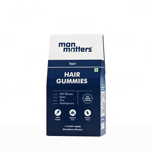 Man Matters Hair Gummies - Strawberry Flavour