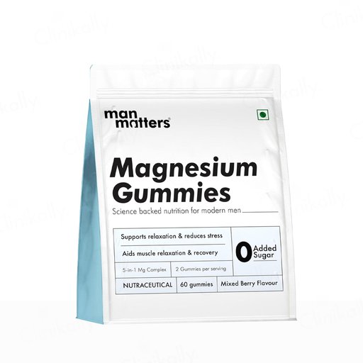 Man Matters Magnesium Gummies - Mixed Berry Flavour