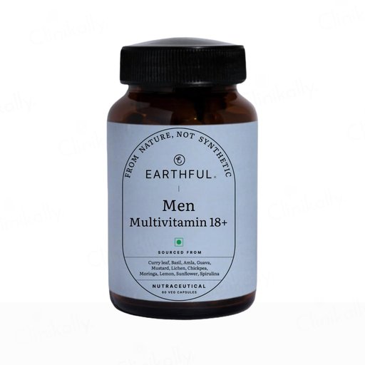 Earthful Men Multivitamin 18+ Nutraceutical Veg Capsule