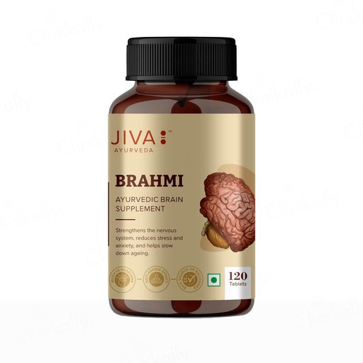 Jiva Ayurveda Brahmi Brain Supplement Tablet