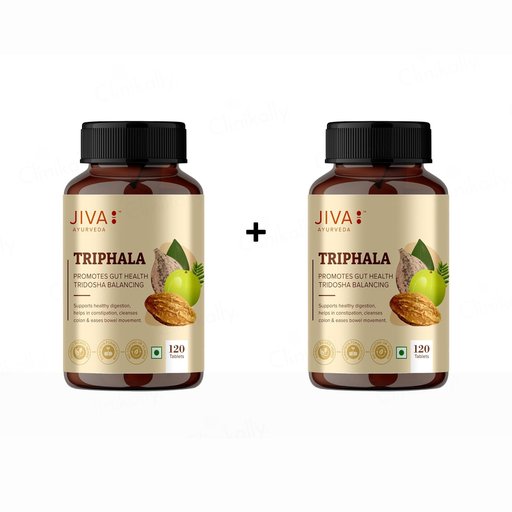 Jiva Ayurveda Triphala Tablet For Gut Health