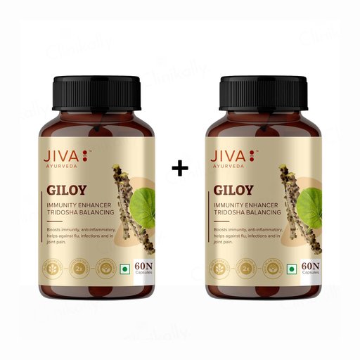 Jiva Ayurveda Giloy Immunity Enhancer Capsule