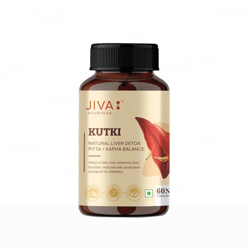 Jiva Ayurveda Kutki Natural Liver Detox Capsule