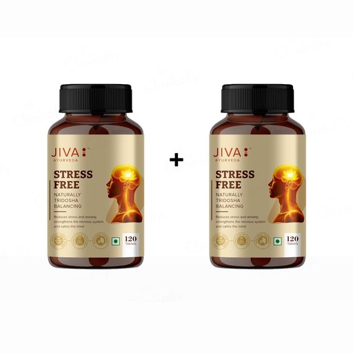 Jiva Ayurveda Stress Free Tablet