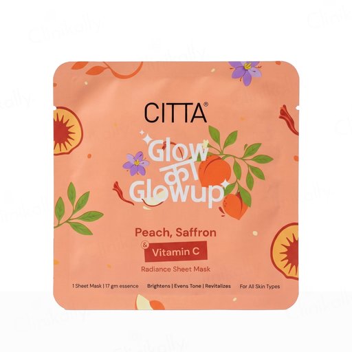 CITTA Glow Ka Glowup Radiance Face Sheet Mask