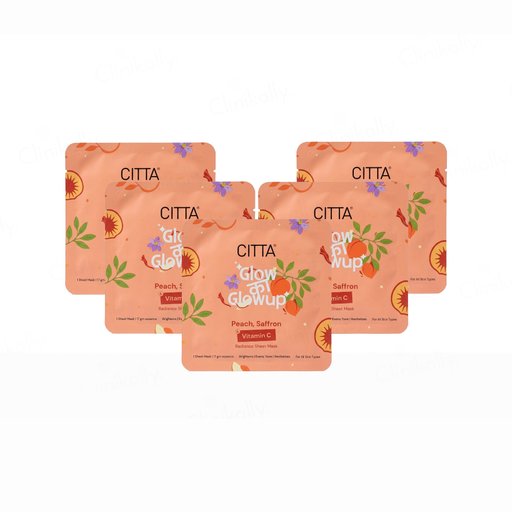 CITTA Glow Ka Glowup Radiance Face Sheet Mask