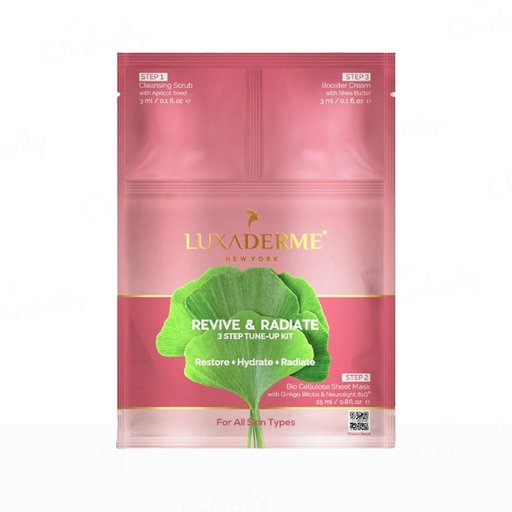 LuxaDerme Revive & Radiate 3 Step Tune-Up Kit