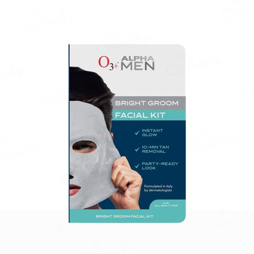 O3+ Alpha Men Bright Groom Facial Kit