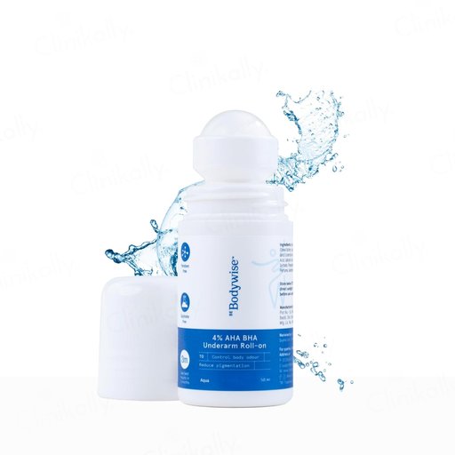 Be Bodywise 4% AHA BHA Underarm Roll-On (Aqua)