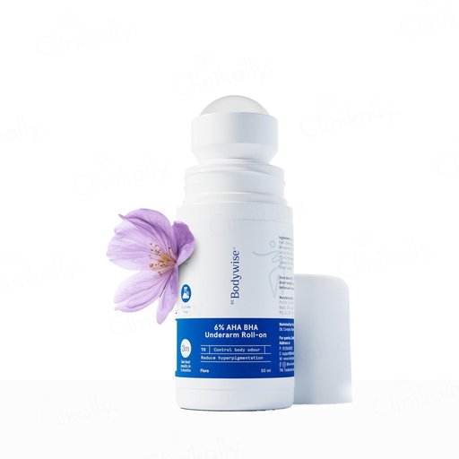Be Bodywise 6% AHA BHA Underarm Roll-On (Flora)