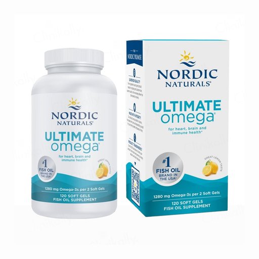 Nordic Naturals Ultimate Omega Fish Oil Supplement Softgel