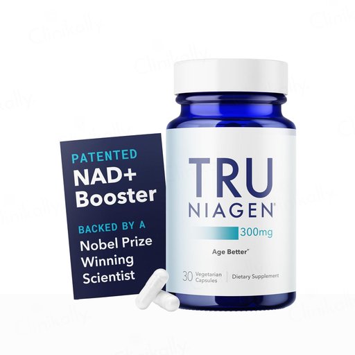 TRU Niagen Age Better Nicotinamide Riboside 300mg Dietary Supplement Veg Capsule