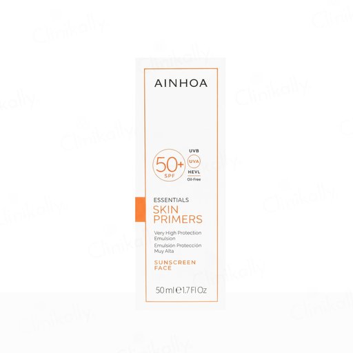 Ainhoa Skin Primers Very High Protection Emulsion Face Sunscreen SPF 50+