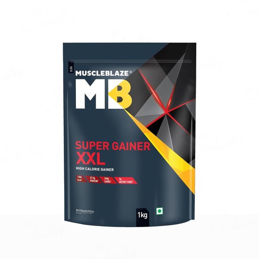 MuscleBlaze Super Gainer XXL Nutraceutical Powder - Chocolate Flavour