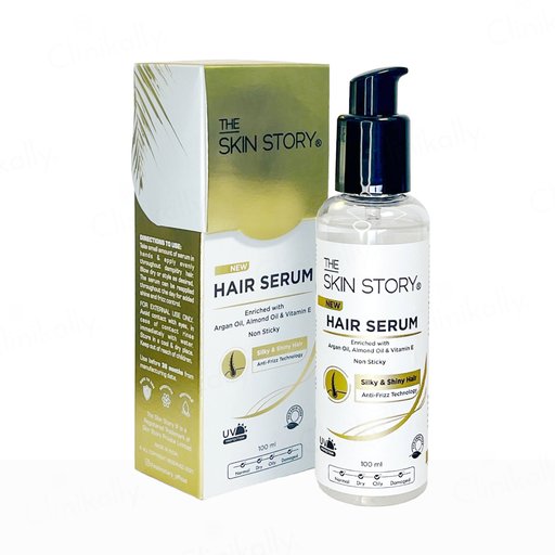 The Skin Story Anti-Frizz Hair Serum For Silky & Shiny Hair