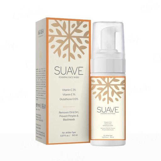 Akasa Cosmetics Suave Foaming Face Wash