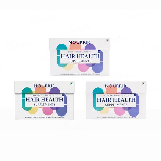 NOURRIR Hair Health Supplement Tablet For Men