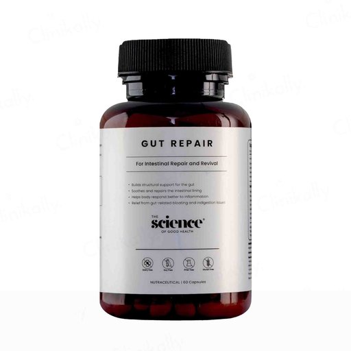 The Science Of Good Health Gut Repair Nutraceutical Capsule