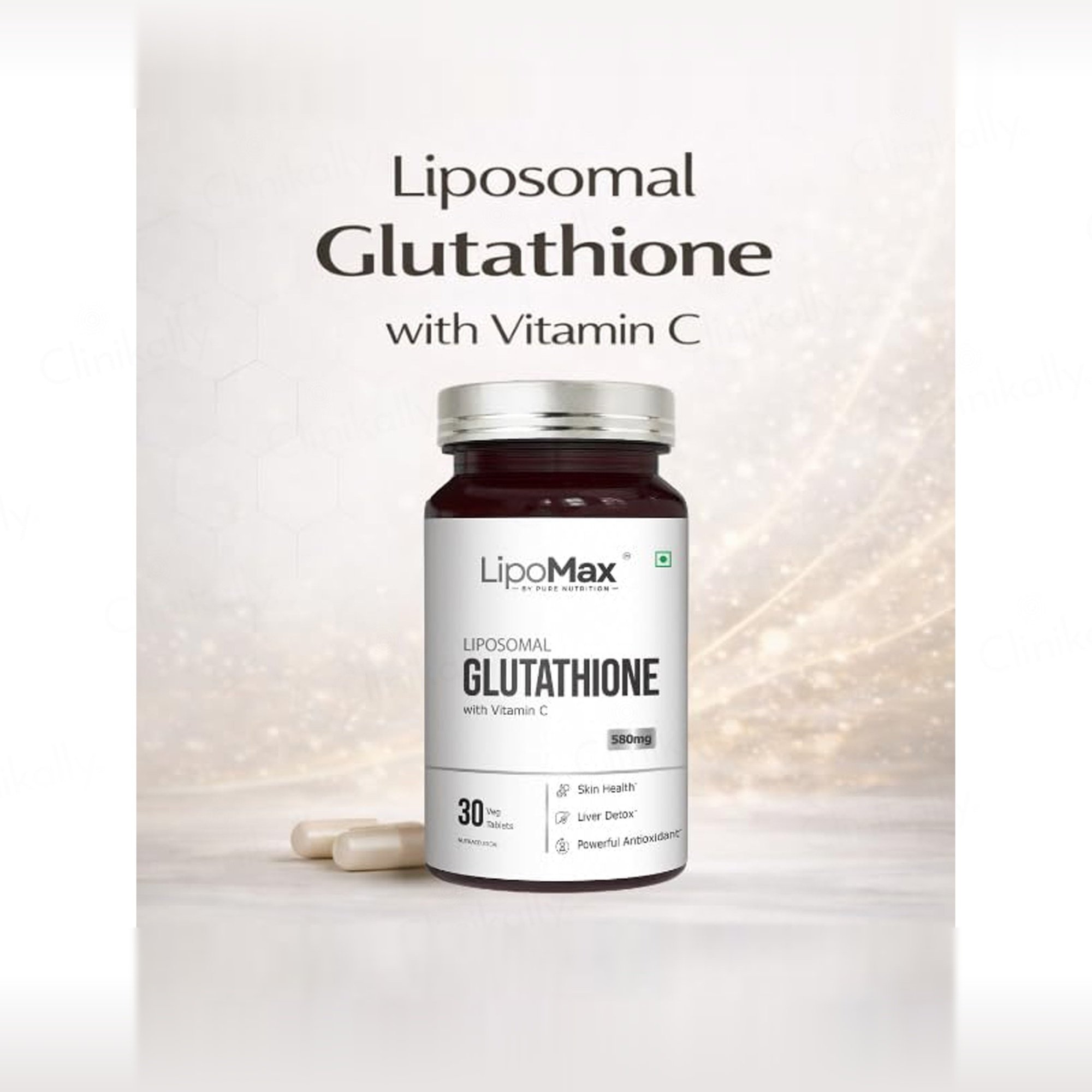 liposomal glutathione cost Buy Lipomax 580mg Nutraceutical Veg Tablet Online at Best Price Acheter du S-⁠acétyl-glutathion 100