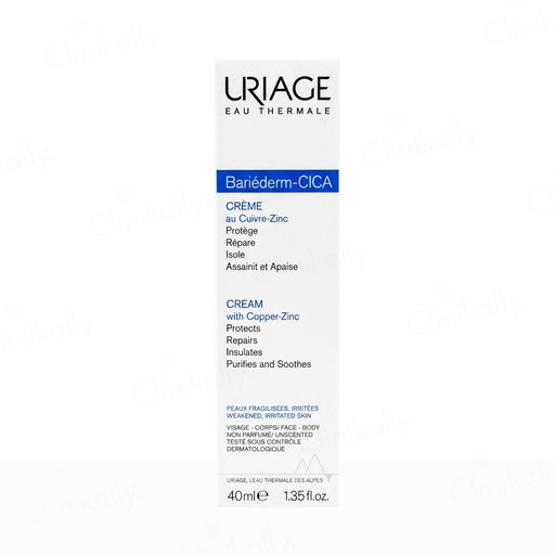Uriage Bariederm-Cica Cream With Copper-Zinc