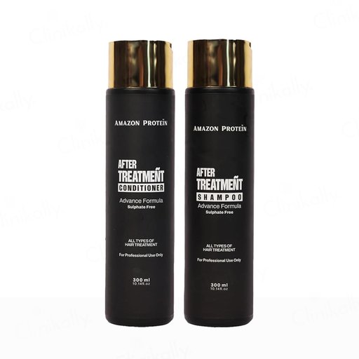 Amazon Protein Advance Formula After Treatment Shampoo + Conditioner Combo