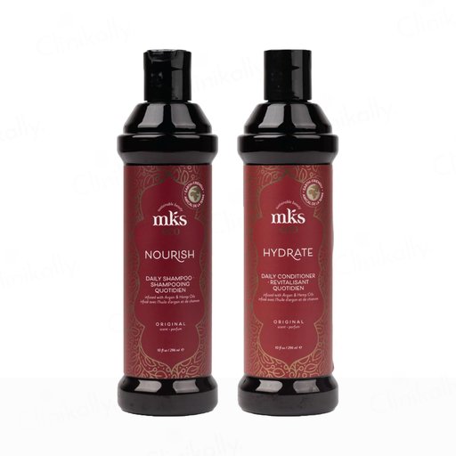 Earthly Body MKS Eco Nourish Daily Shampoo + Conditioner Combo