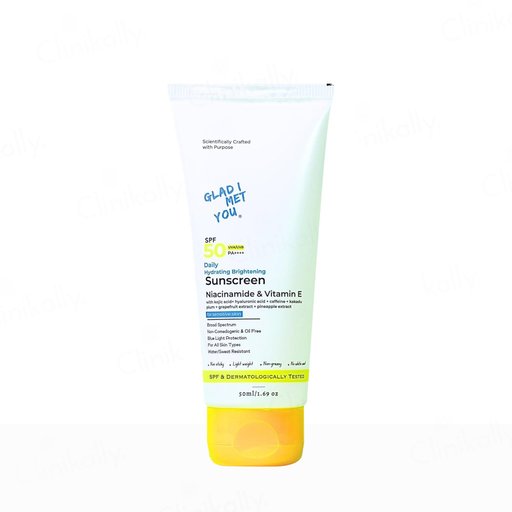 Glad I Met You Daily Hydrating Brightening Sunscreen SPF 50 PA++++