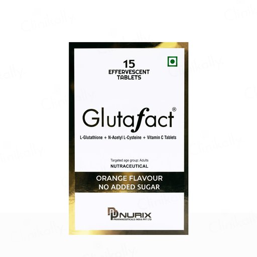 Glutafact Nutraceutical Effervescent Tablet - Orange Flavour