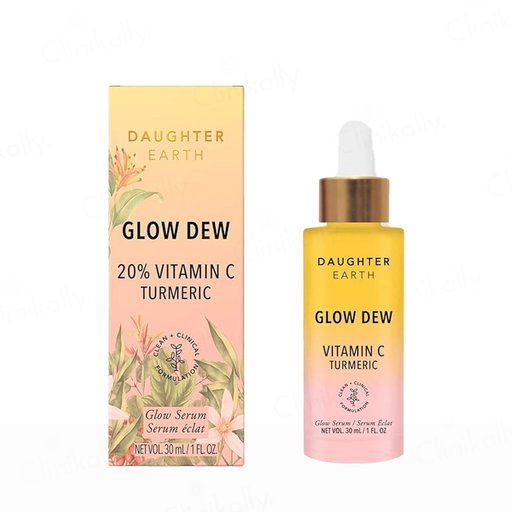 Daughter Earth Glow Dew 20% Vitamin C Turmeric Face Serum